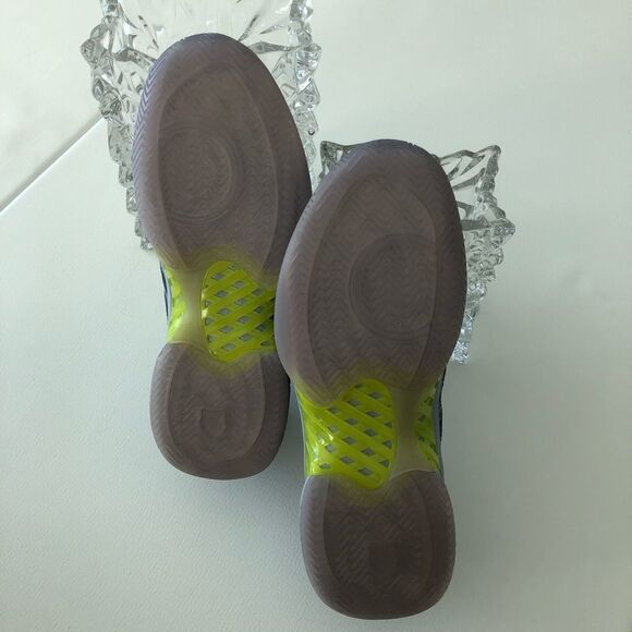 .K-Swiss Hypercourt Express Blue Leopard Tennis Shoes. - Picture 11 of 16